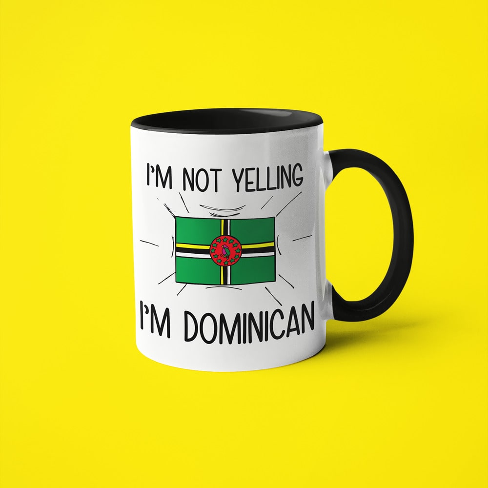 I'm Not Yelling I'm Dominican Coffee Mug - Funny Gift For Dominican - KayoMugs
