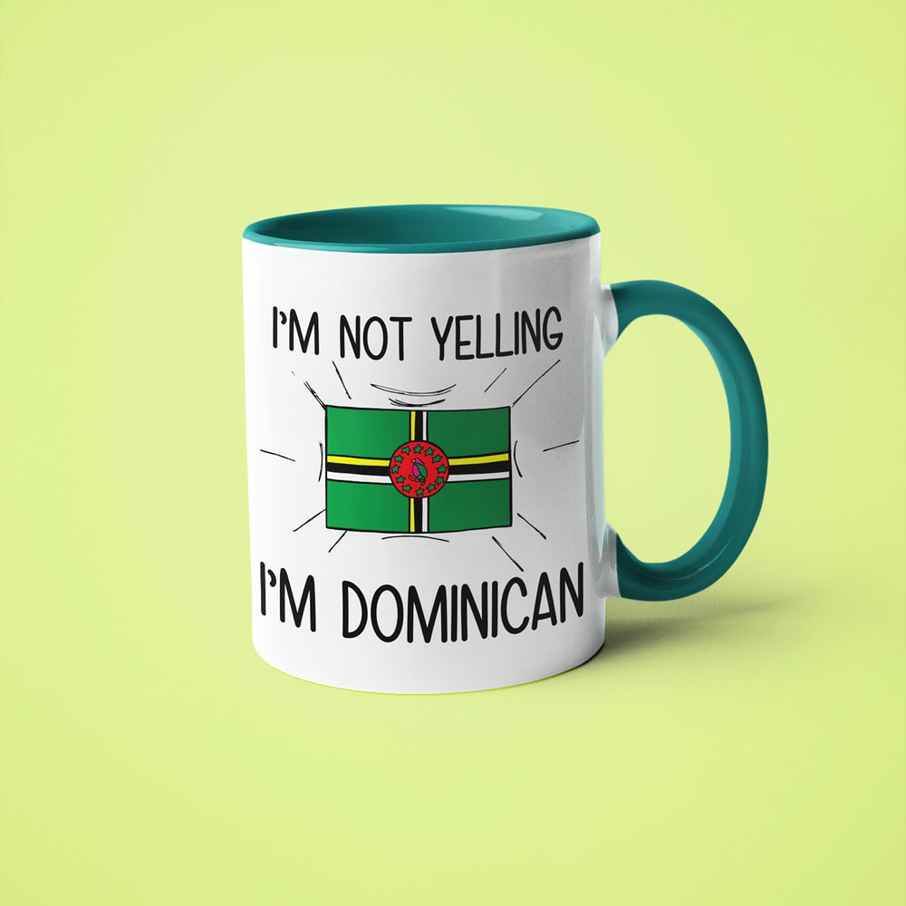 I'm Not Yelling I'm Dominican Coffee Mug - Funny Gift For Dominican - KayoMugs