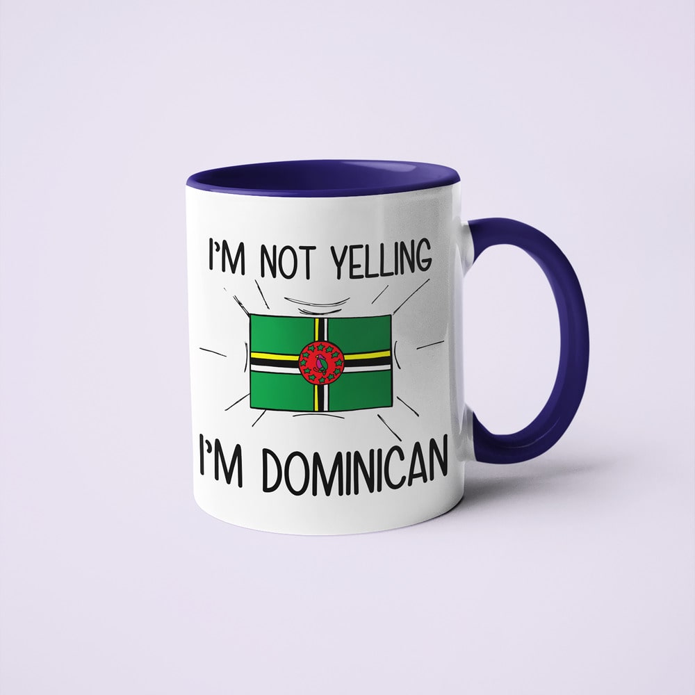 I'm Not Yelling I'm Dominican Coffee Mug - Funny Gift For Dominican - KayoMugs