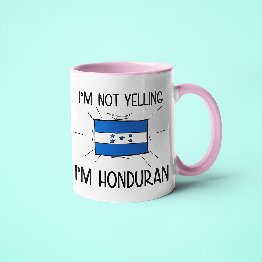 I'm Not Yelling I'm Honduran Coffee Mug - Funny Gift For Honduran - KayoMugs