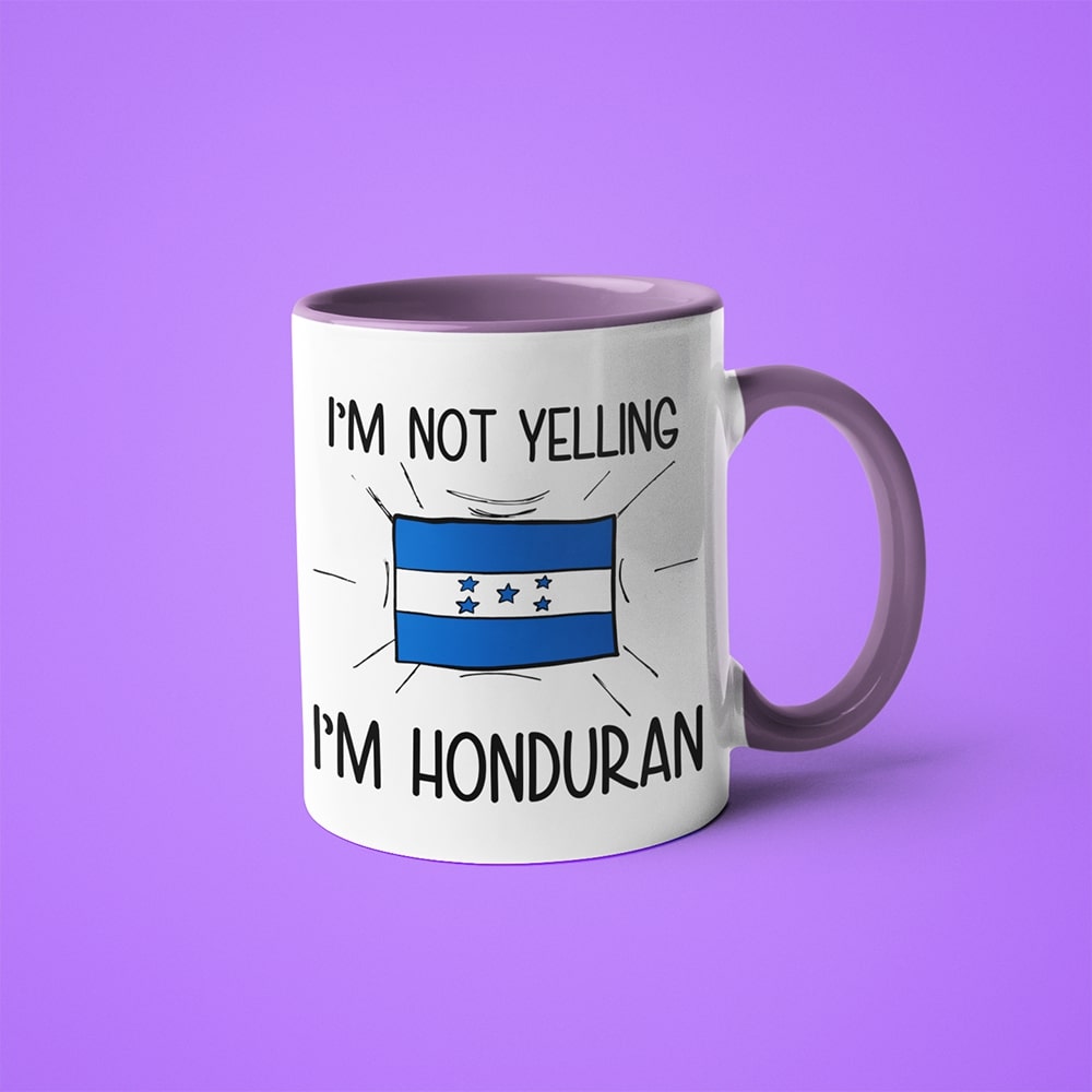 I'm Not Yelling I'm Honduran Coffee Mug - Funny Gift For Honduran - KayoMugs