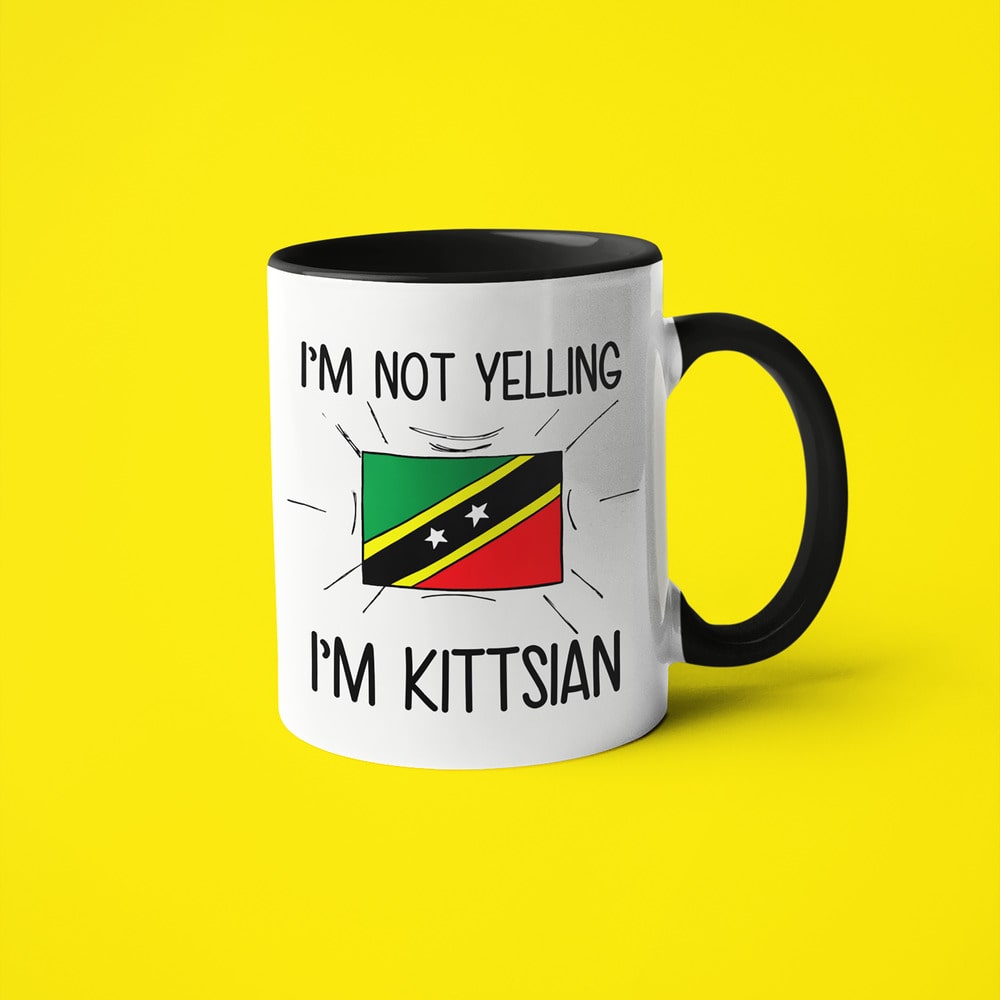 I'm Not Yelling I'm Kittsian Coffee Mug - Funny Gift For Kittsian - KayoMugs