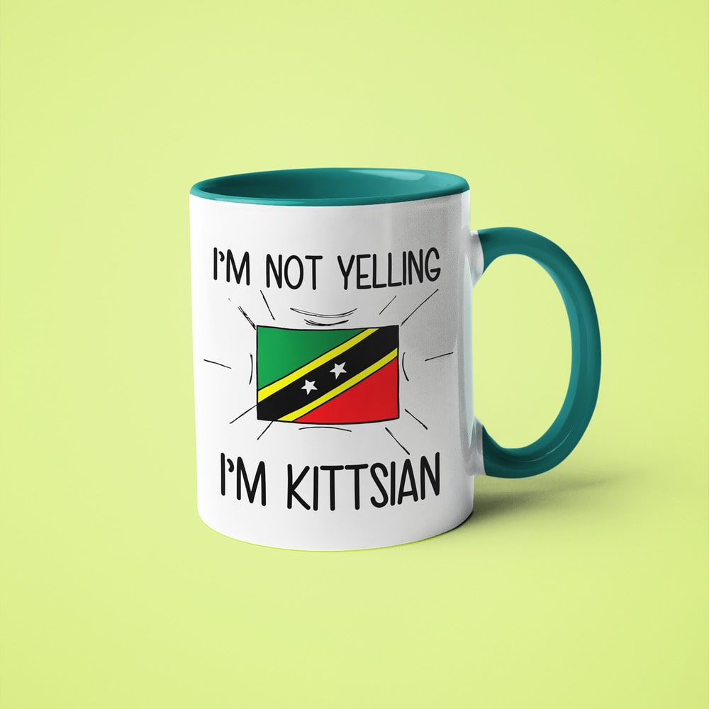 I'm Not Yelling I'm Kittsian Coffee Mug - Funny Gift For Kittsian - KayoMugs