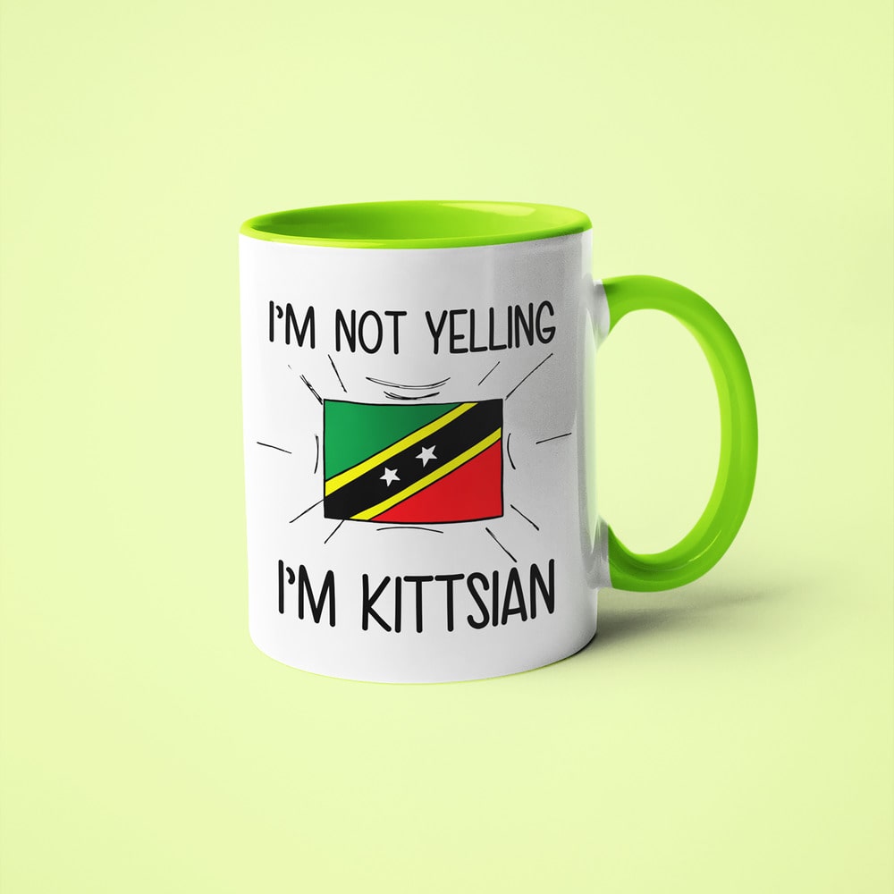 I'm Not Yelling I'm Kittsian Coffee Mug - Funny Gift For Kittsian - KayoMugs