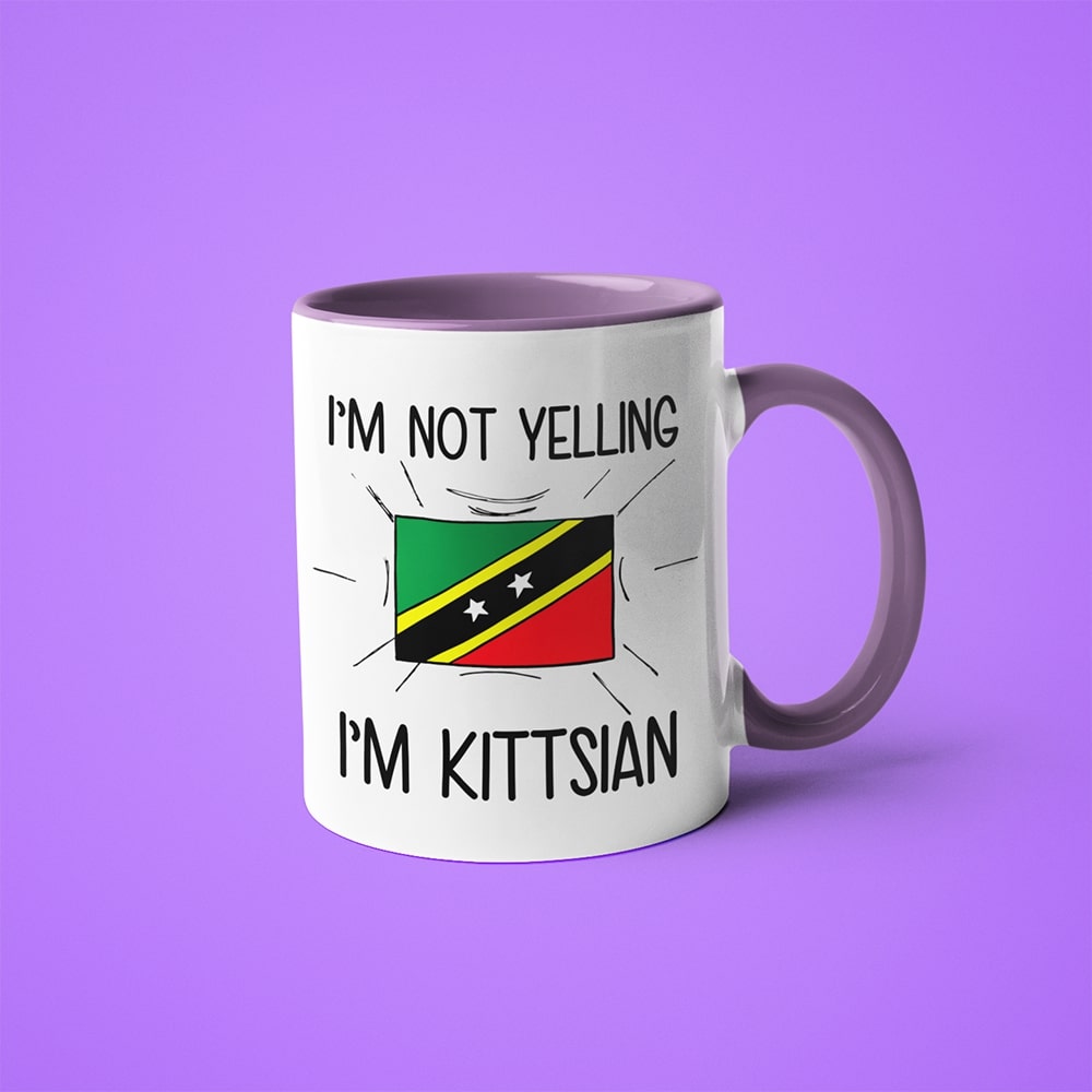 I'm Not Yelling I'm Kittsian Coffee Mug - Funny Gift For Kittsian - KayoMugs
