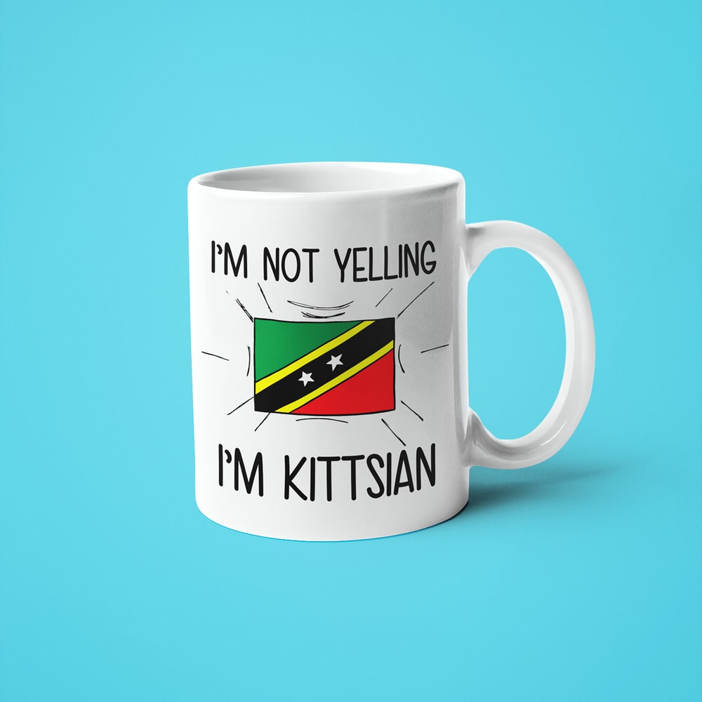 I'm Not Yelling I'm Kittsian Coffee Mug - Funny Gift For Kittsian - KayoMugs