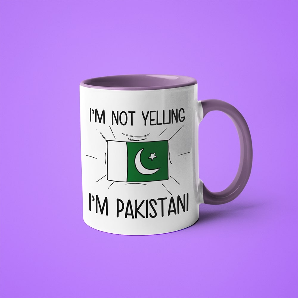 I'm Not Yelling I'm Pakistani Coffee Mug - Funny Gift For Pakistani - KayoMugs