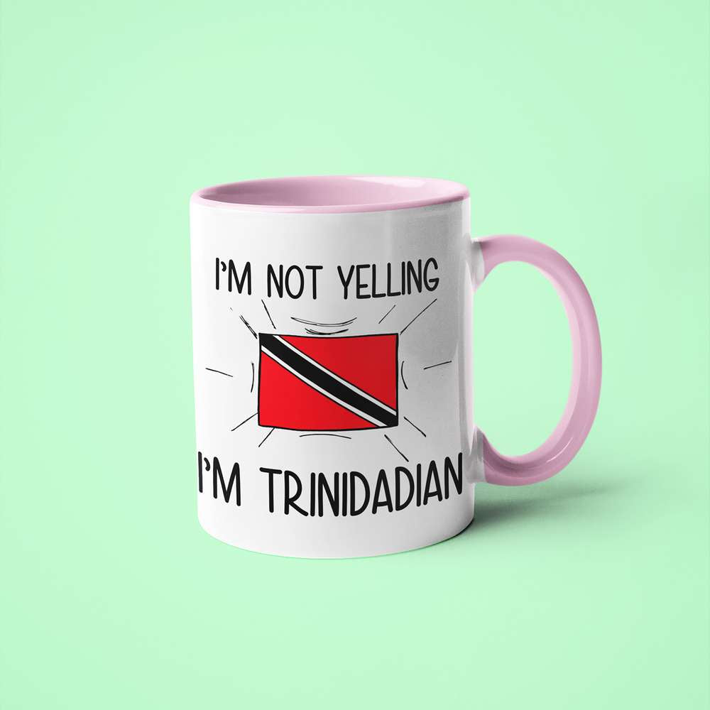 I'm Not Yelling I'm Trinidadian Coffee Mug - Funny Gift For Trinidadian - KayoMugs