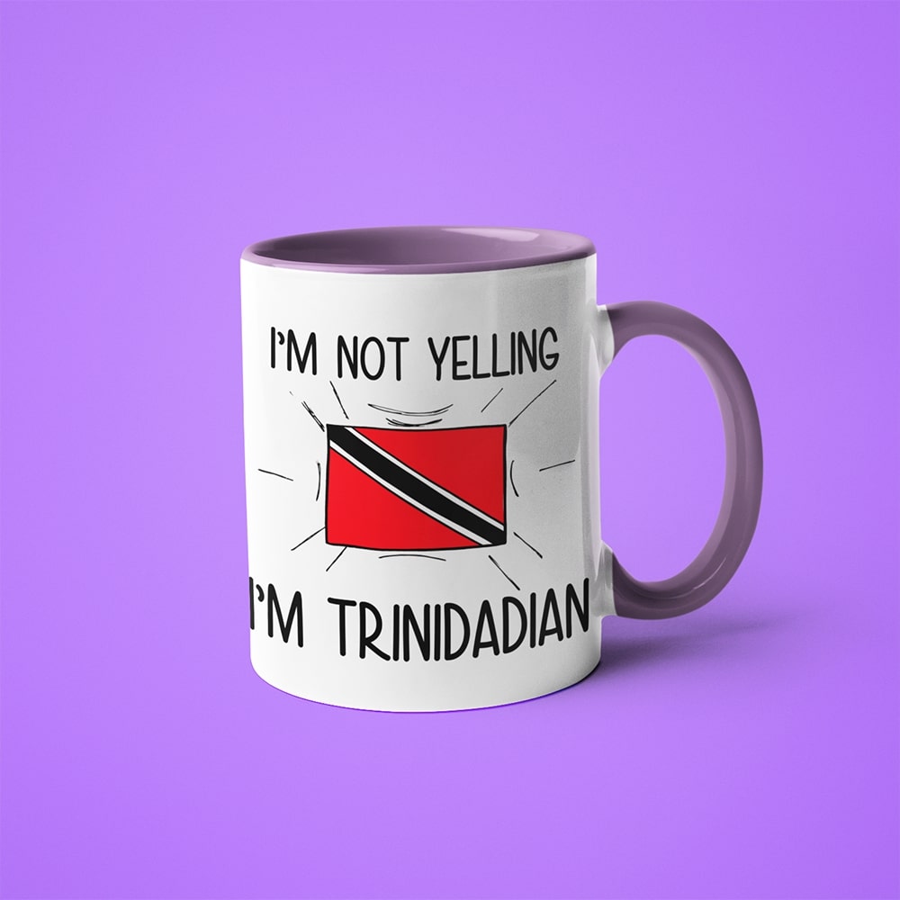 I'm Not Yelling I'm Trinidadian Coffee Mug - Funny Gift For Trinidadian - KayoMugs