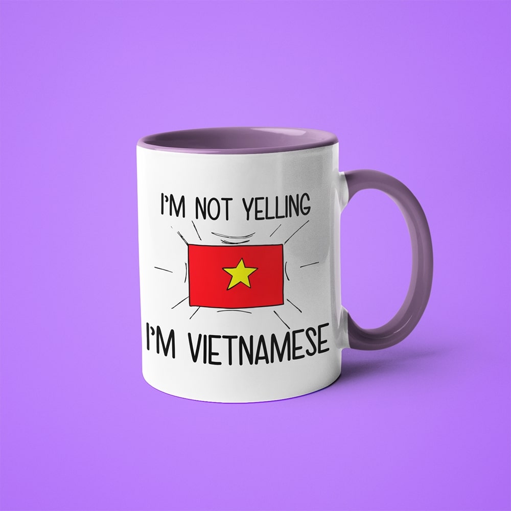 I'm Not Yelling I'm Vietnamese Coffee Mug - Funny Gift For Vietnamese - KayoMugs