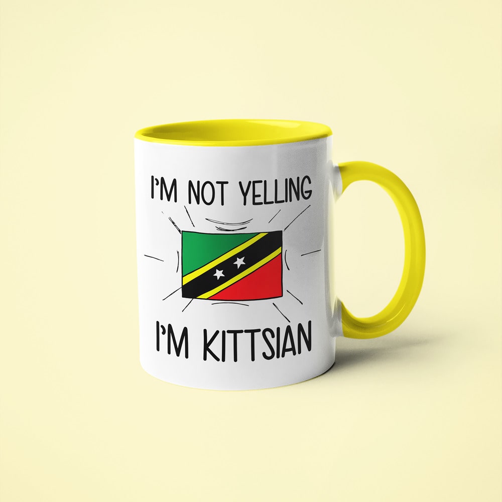 Kittsian Loud And Proud Coffee Mug, I'm Not Yelling I'm Kittsian Mug - KayoMugs