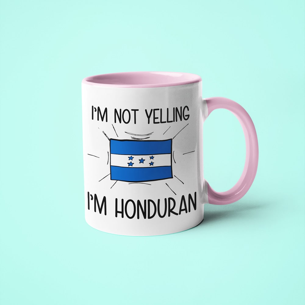 Honduran Loud And Proud Coffee Mug, I'm Not Yelling I'm Honduran Mug - KayoMugs