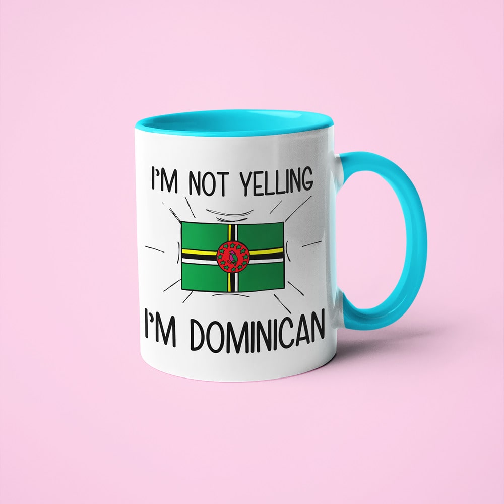 Dominican Loud And Proud Coffee Mug, I'm Not Yelling I'm Dominican Mug - KayoMugs