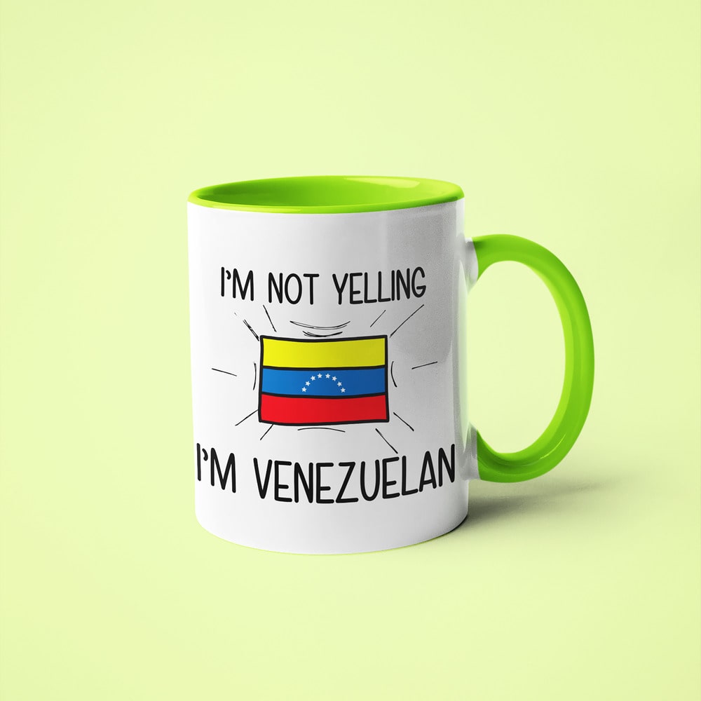 Venezuelan Loud And Proud Coffee Mug, I'm Not Yelling I'm Venezuelan Mug - KayoMugs