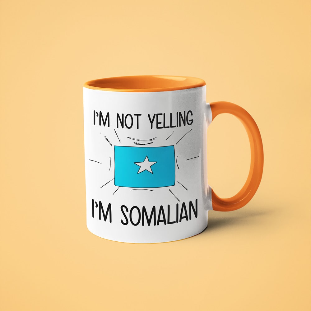 Somalian Loud And Proud Coffee Mug, I'm Not Yelling I'm Somalian Mug - KayoMugs